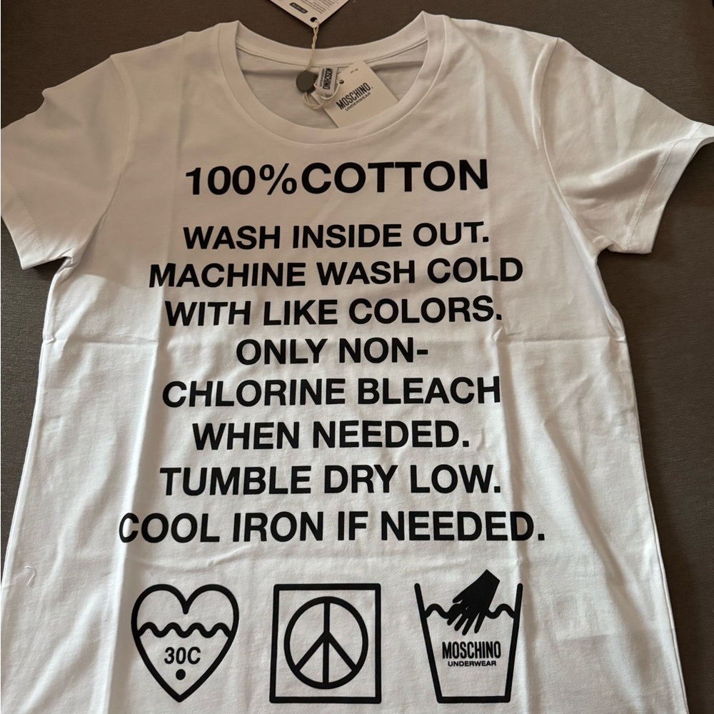 Brand new with tags - Moschino undershirt/tshirt